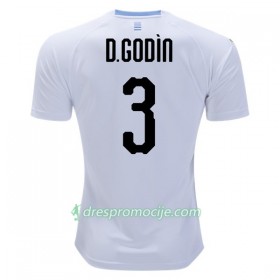 Urugvaj Dres D.Godin 3 Gostujući Svjetsko prvenstvo 2018